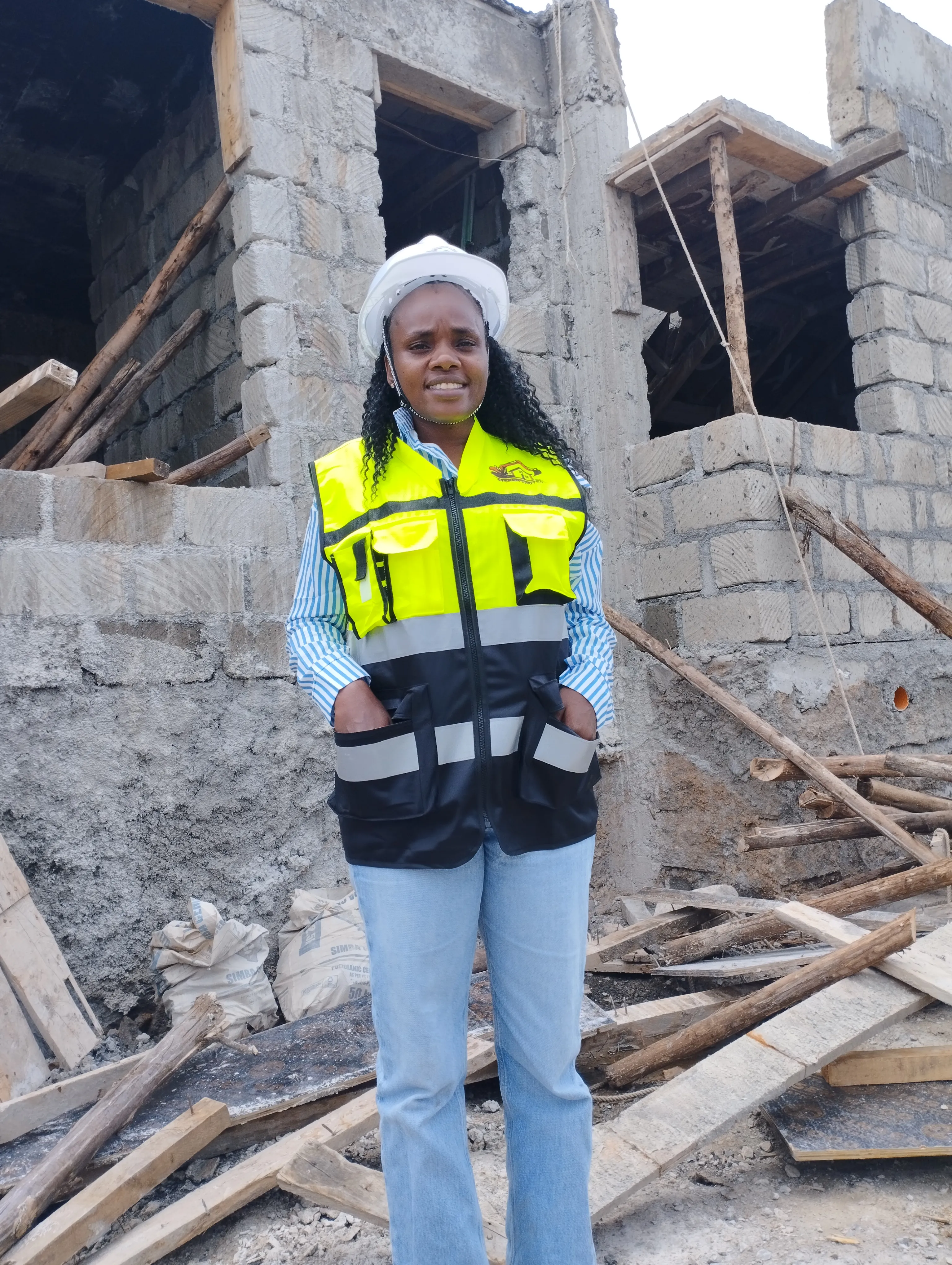 Villa construction progress